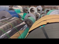 Edelstahl-Spule 4k 8k SS316 316l spiegeln die Oberflächen-0,3 x 1219mm X C weiche natürliche Farbe wider