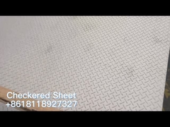 Geprägte Edelstahlkaroplatte 4 x 8 Fuß SUS304 SUS201 SUS202 für Dach